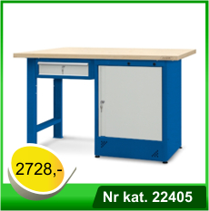 Stół warsztatowy HSS07 - Nr kat. 22405 - RAL 5005- 7035