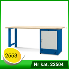 Stół warsztatowy HSS08 - Nr kat. 22504 - RAL 5005-7035