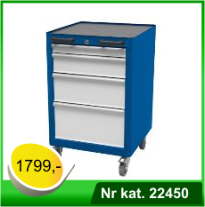 Wózek warsztatowy - kontenerek podblatowy – Nr kat. 22450