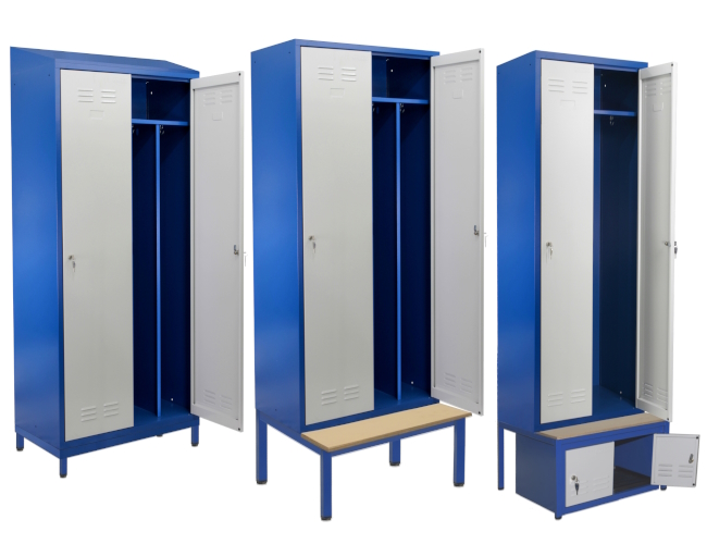 Szafki pracownicze ubraniowe BHP