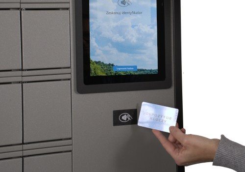 Logowanie do elektronicznej szafki na klucze