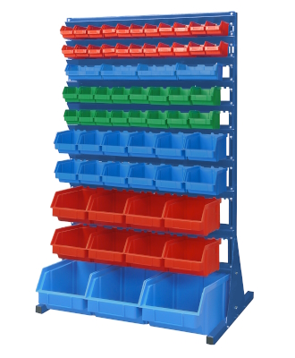 Stojak z pojemnikami jednostronny - Nr kat. 23656